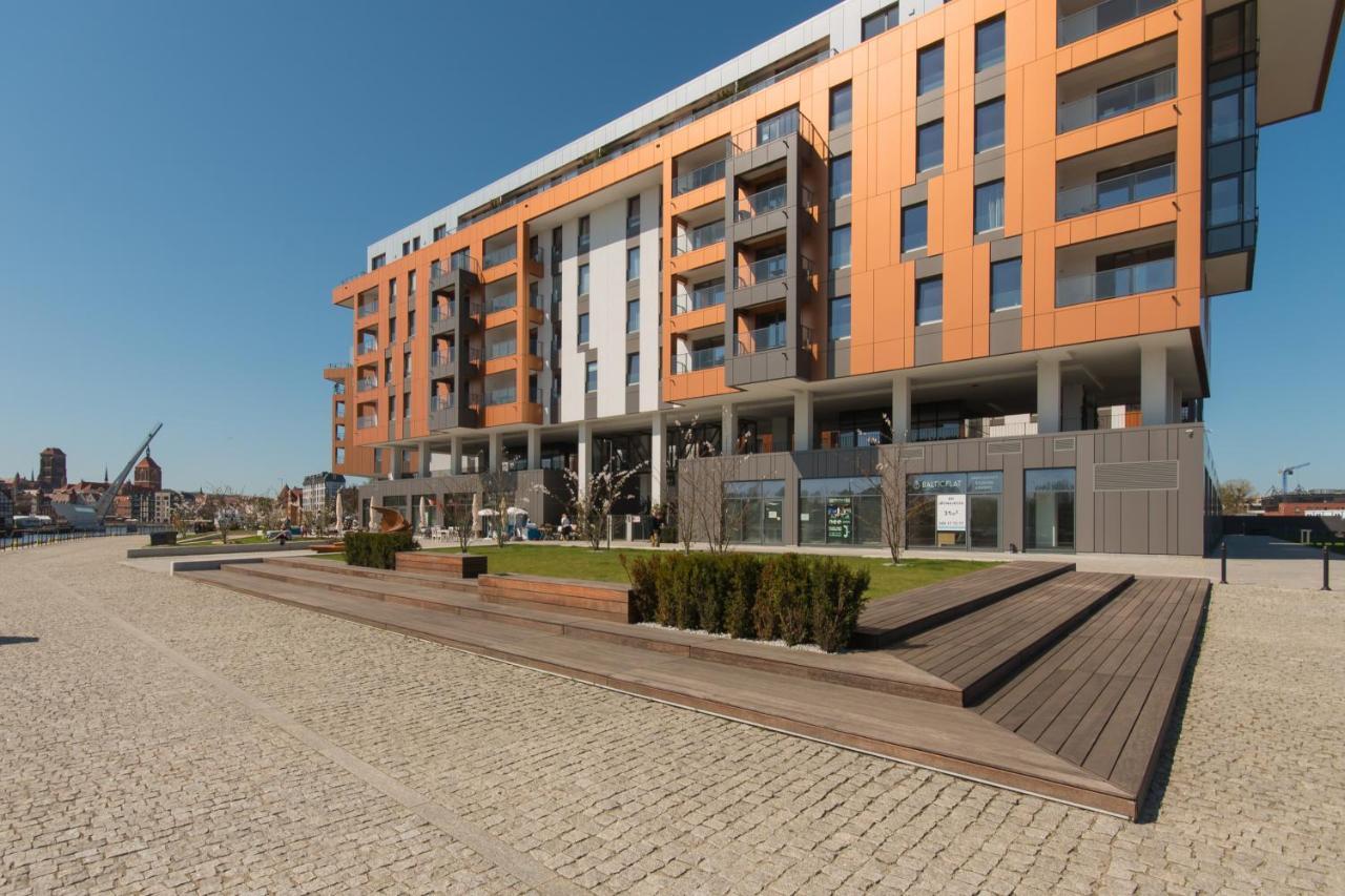 Citystay Brabank Apartament Nad Motlawa กดัญสก์ ภายนอก รูปภาพ
